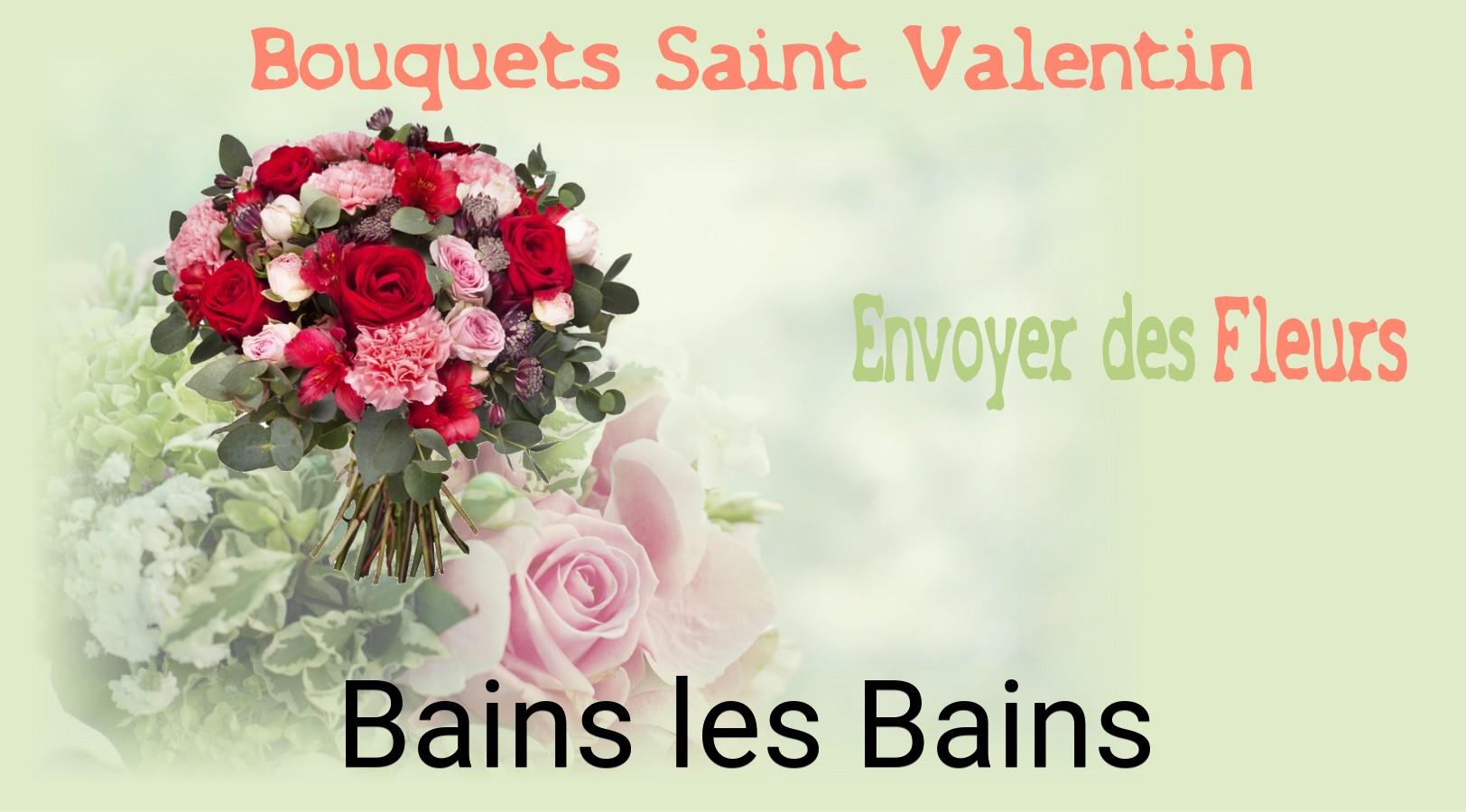 Roses de Saint-Valentin livrées à Bains-les-Bains